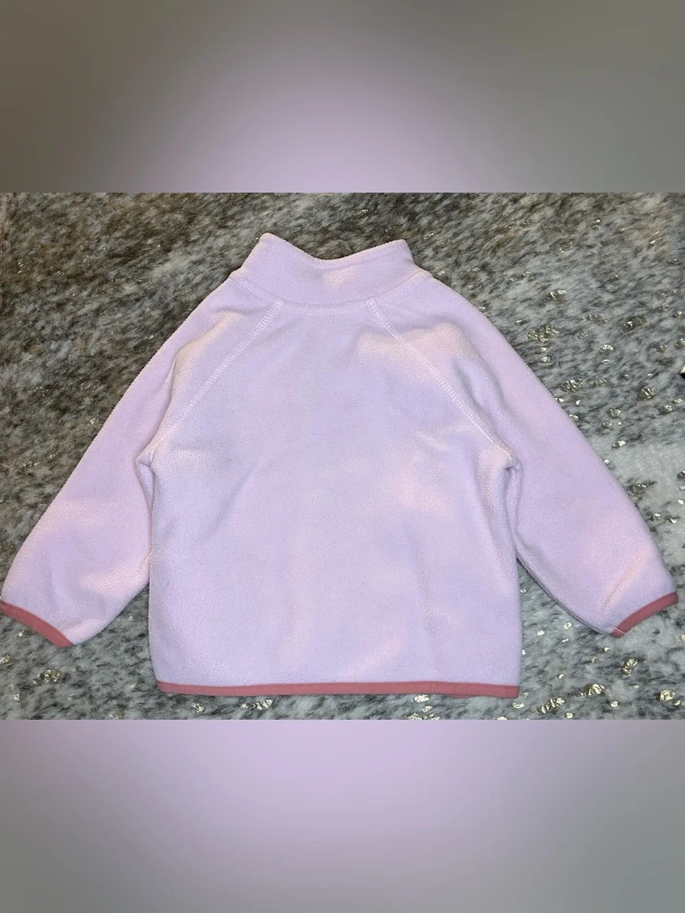 5 for $25🔥Wonder Nation Pink Fleece Zip Front‎ Jacket 12M